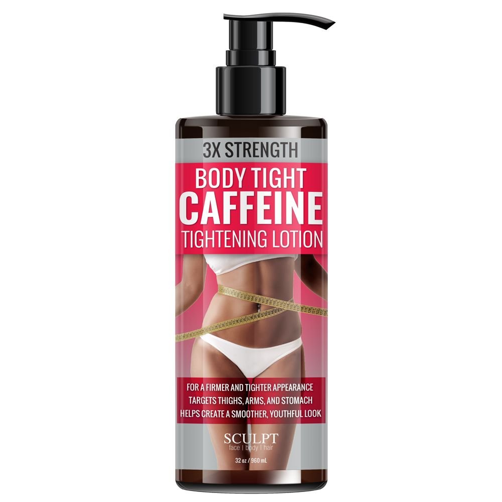 SCULPT 3X Body Tightening Lotion 32oz | Caffeine-Infused Firming
