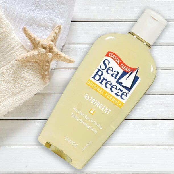 Sea Breeze Astringent Original 10oz – 3 Pack | Refreshing Facial Toner
