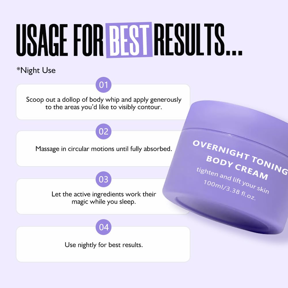 Sea-Maid Overnight Toning Cream – Firming Night Moisturizer for All Skin Types