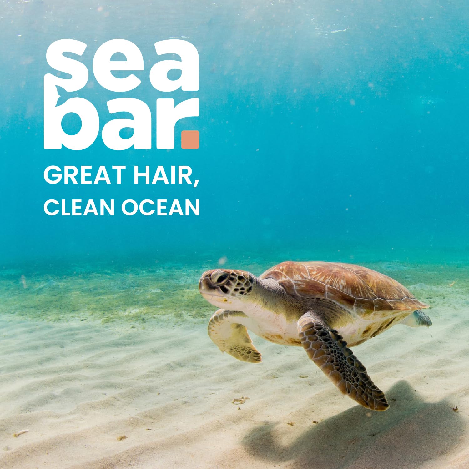 SeaBar Shampoo Bar Refill – All-Natural, Vegan, Sulfate-Free, Zero Waste Packaging