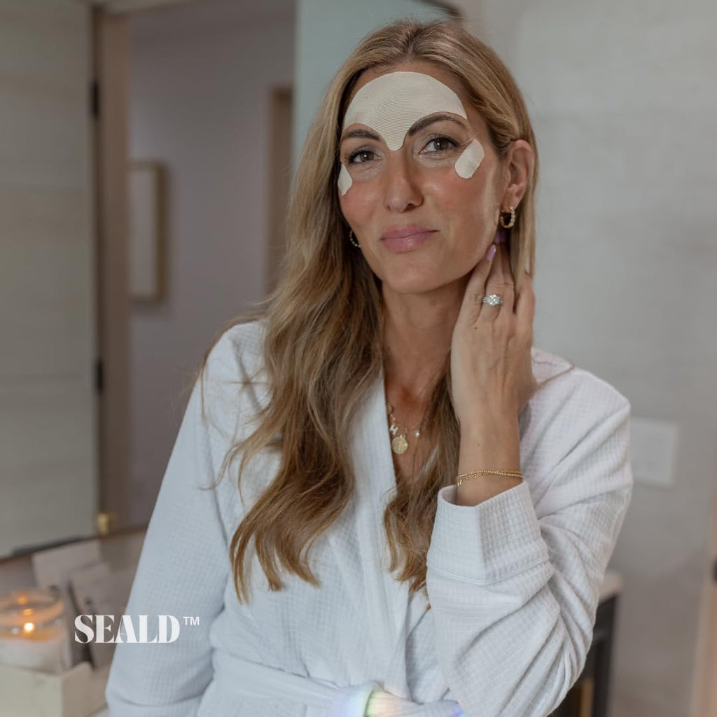 SEALD Forehead Tape – Wrinkle Smoothing Patches for Overnight Skin Care | 30 Patches