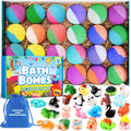 SeasonBliss Kids Bath Bombs — 24 Surprises and Toys (Ages 3+)