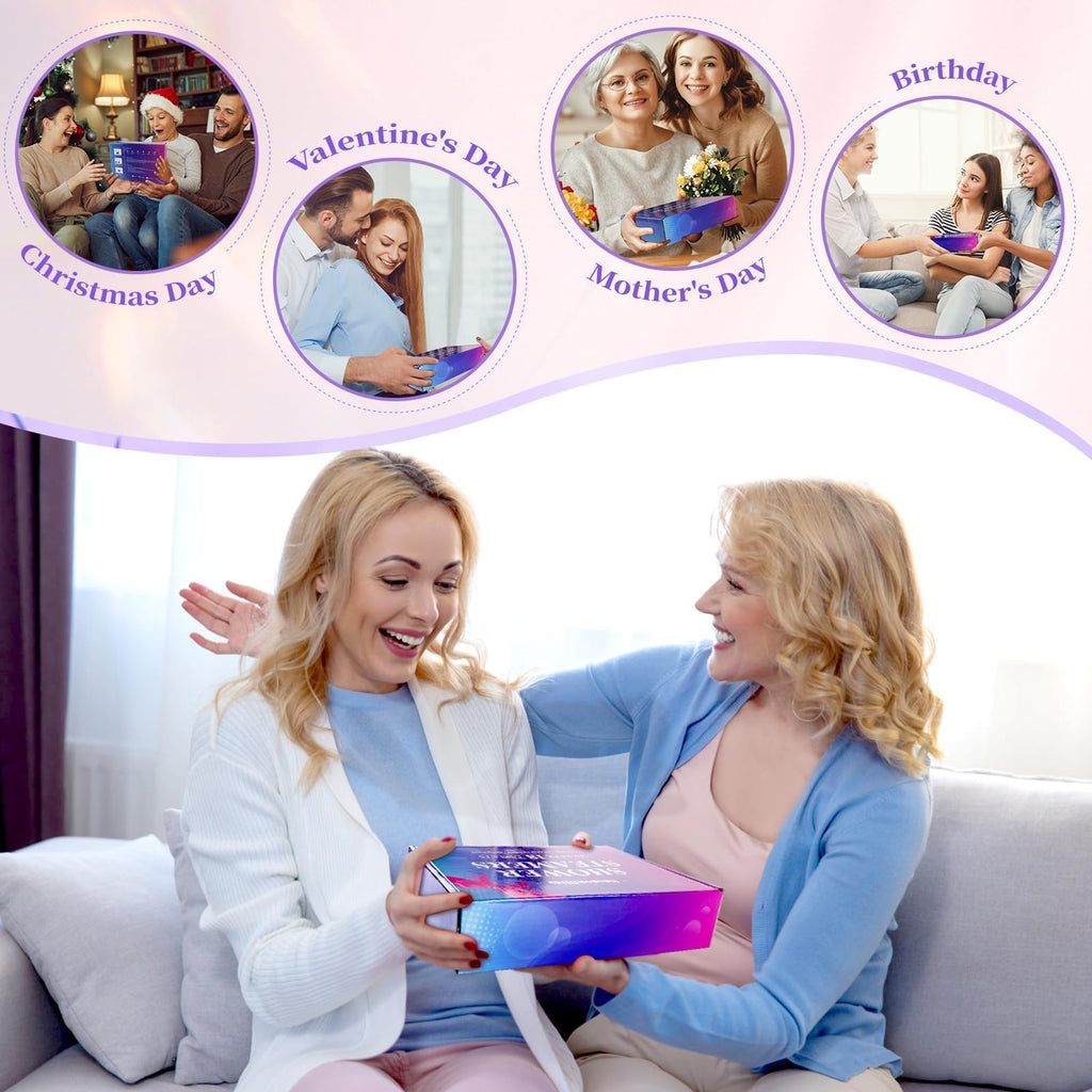 SeasonBliss Shower Steamers 18 Pack Set – 6 Scents, Natural Ingredients, Easy to Use & Giftable