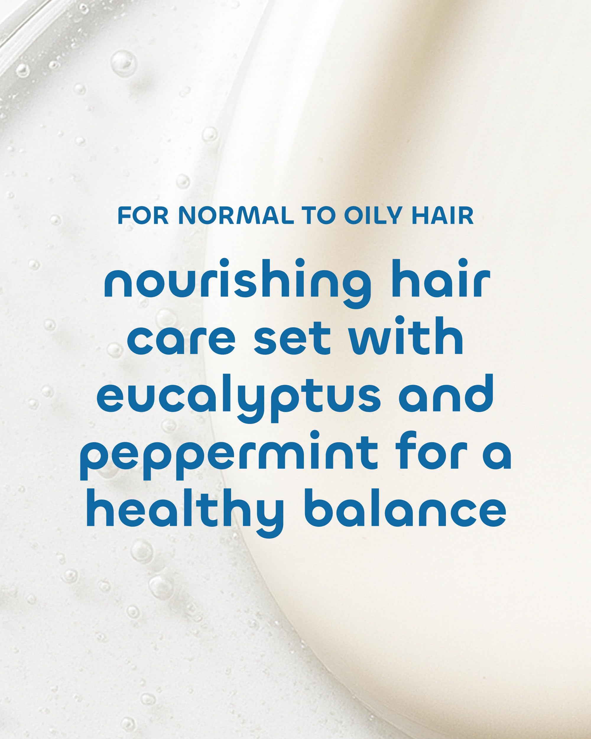 Seaweed Bath Co. Balance Shampoo & Conditioner Set – Eucalyptus Peppermint (12 oz x2)