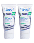 Seaweed Bath Co. Firming Body Cream – Rosemary Mint with Hyaluronic Acid (6 oz, Pack of 2)