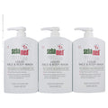 SEBAMED Liquid Face and Body Wash (1 Liter) – Pack of 3