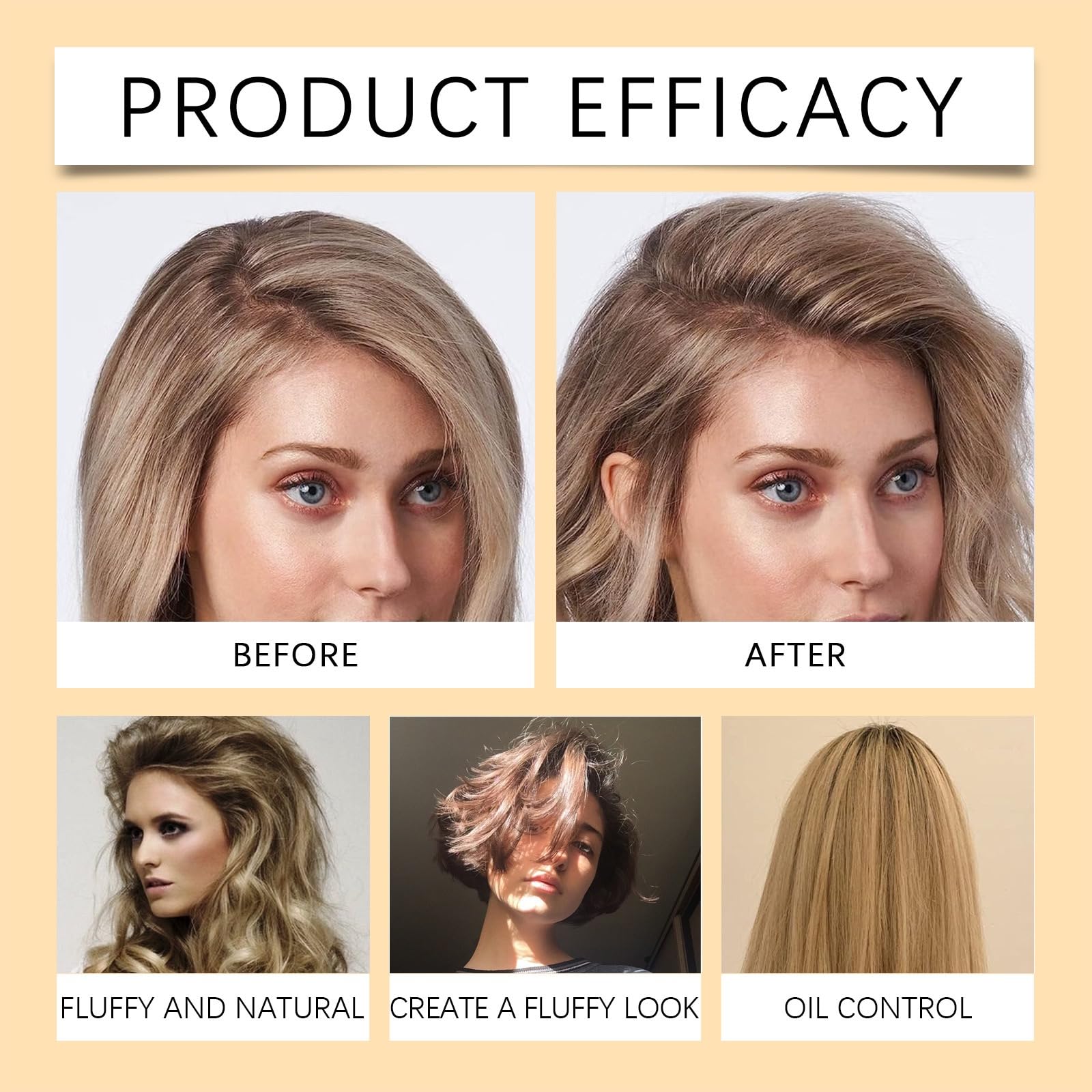SECONDDAY Volumizing Dry Shampoo Spray for Dark Hair – No White Residue, Instant Lift, 3-Pack
