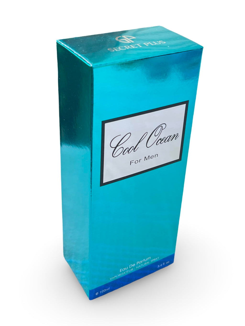 Secret Plus Cool Ocean for Men Eau de Parfum – Oceanic Fresh, Lavender & Mint | 3.4 oz