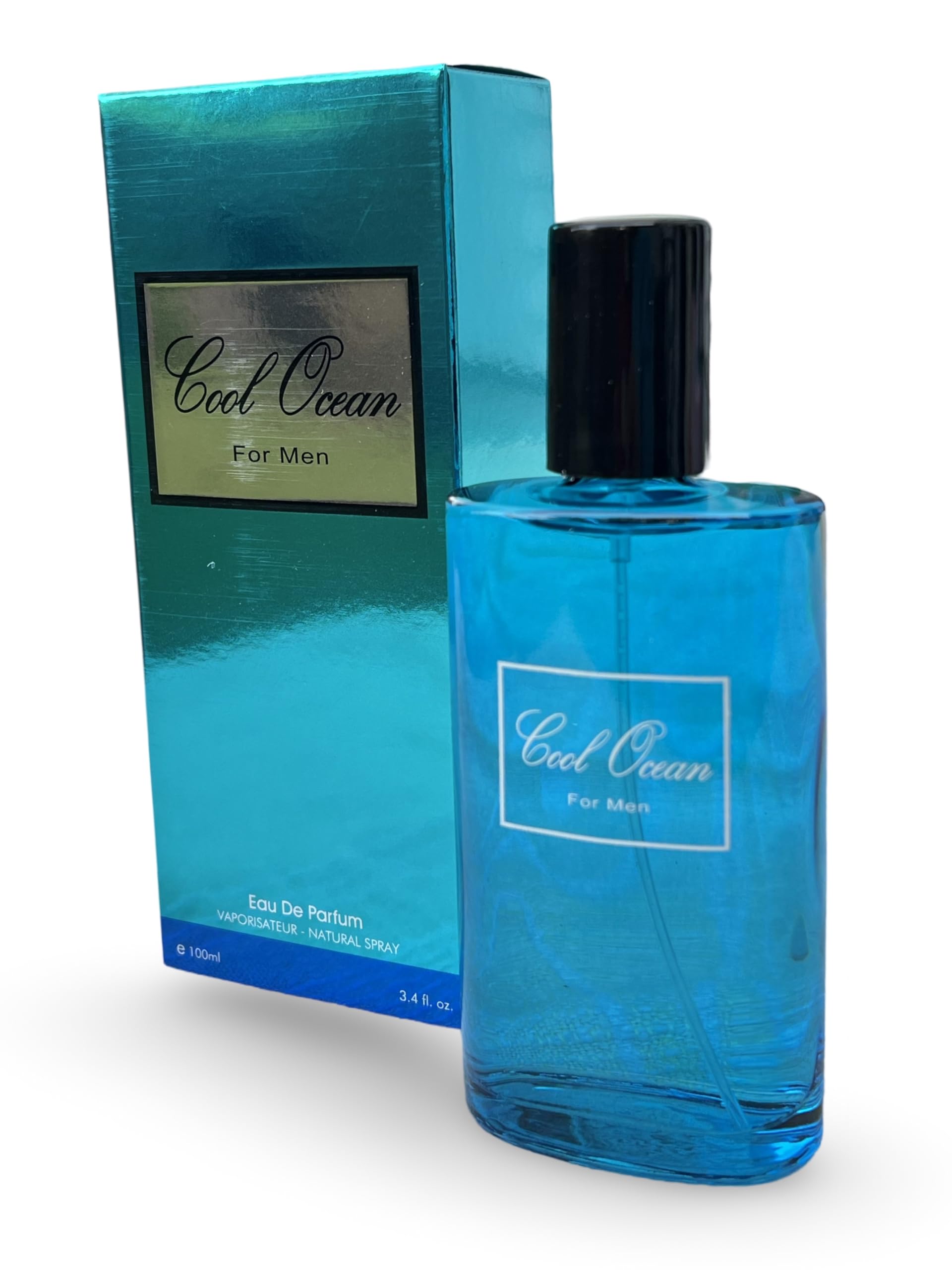 Secret Plus Cool Ocean for Men Eau de Parfum – Oceanic Fresh, Lavender & Mint | 3.4 oz