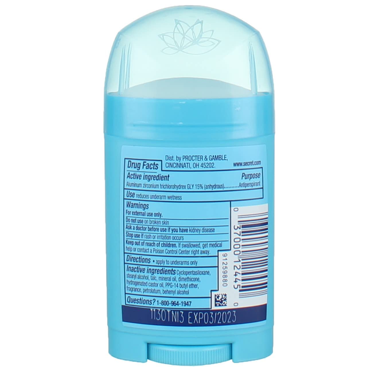 Secret Shower Fresh Anti-Perspirant Deodorant Solid – 7 Pack (1.7 oz each)