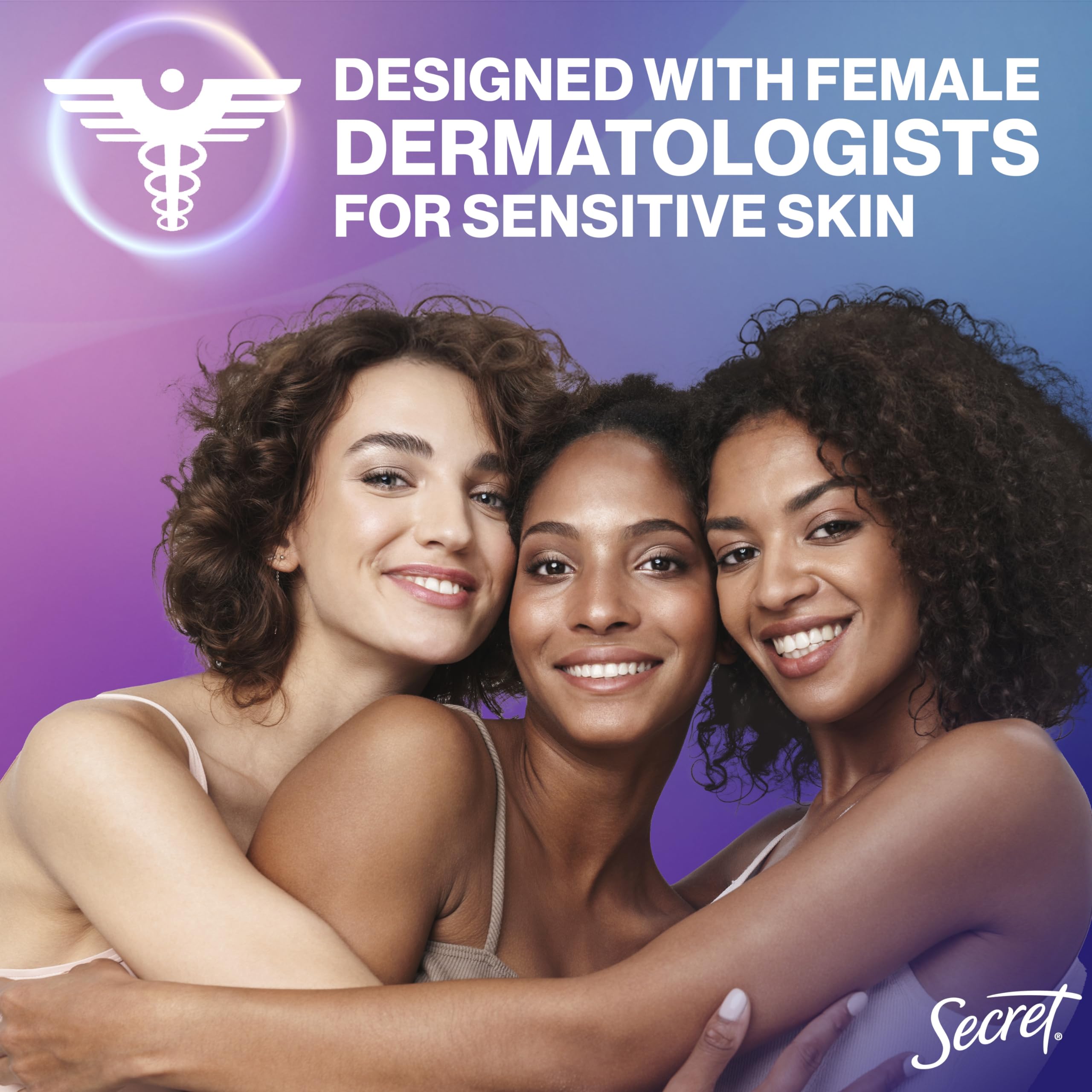 Secret Whole Body Deodorant Stick for Women — Unscented, Aluminum-Free, 72 HR Protection, 2.4 oz