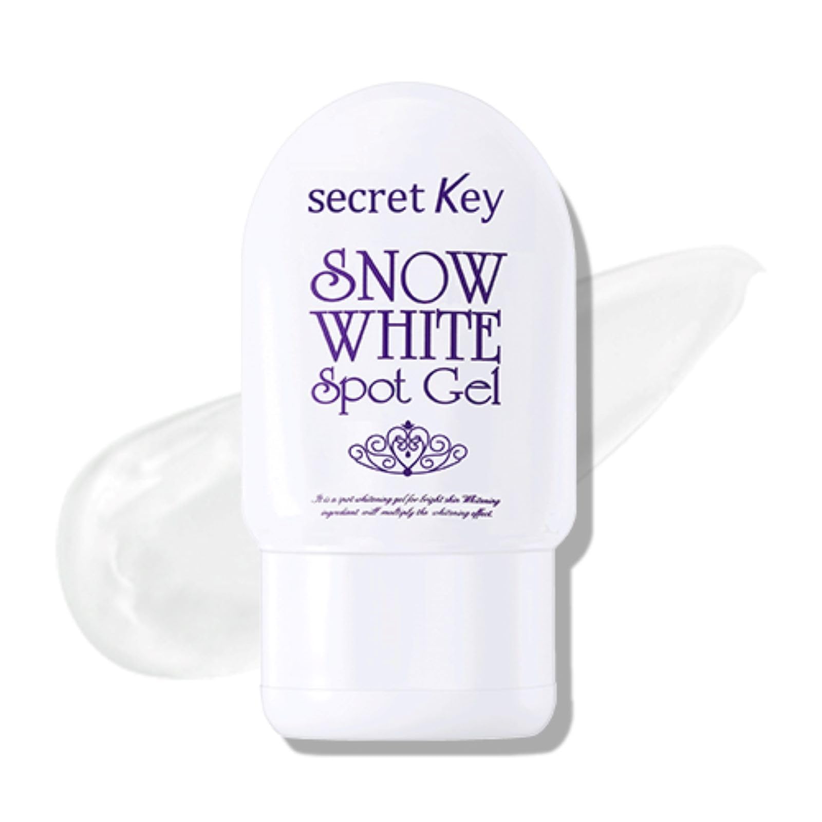 Secret Key Brightening Tone Up Spot Gel – Niacinamide, Natural Ingredients, Non-Sticky, 2.29 oz (65 g)