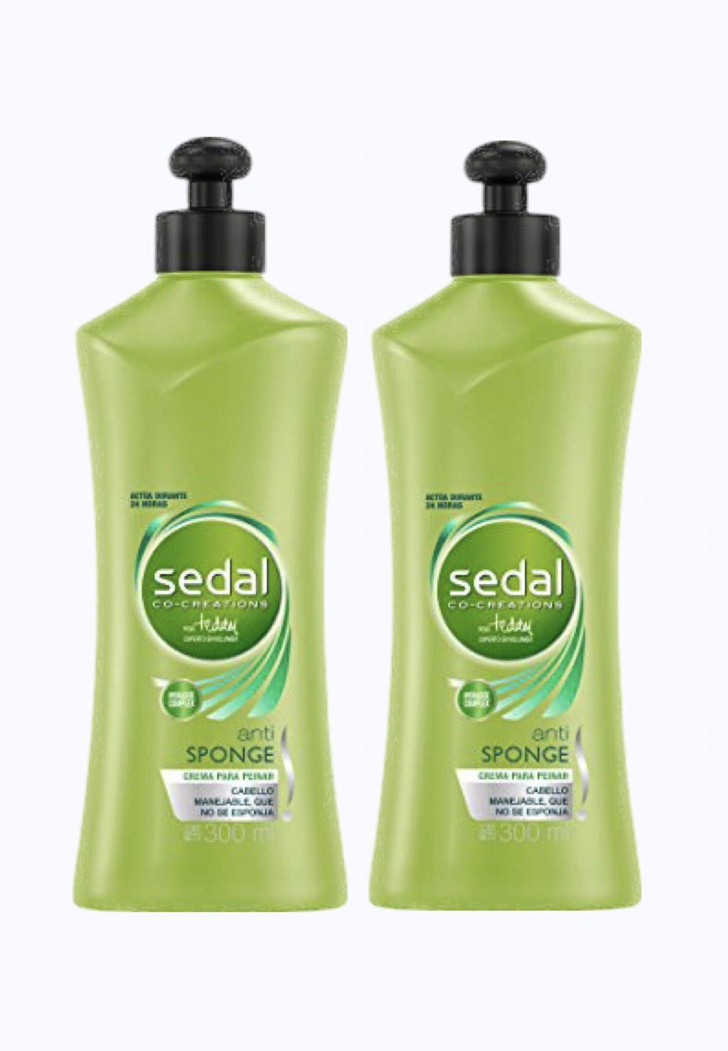 Sedal Anti Sponge with Hydracate Complex Cream for Styling 300 ml - 2 Pack