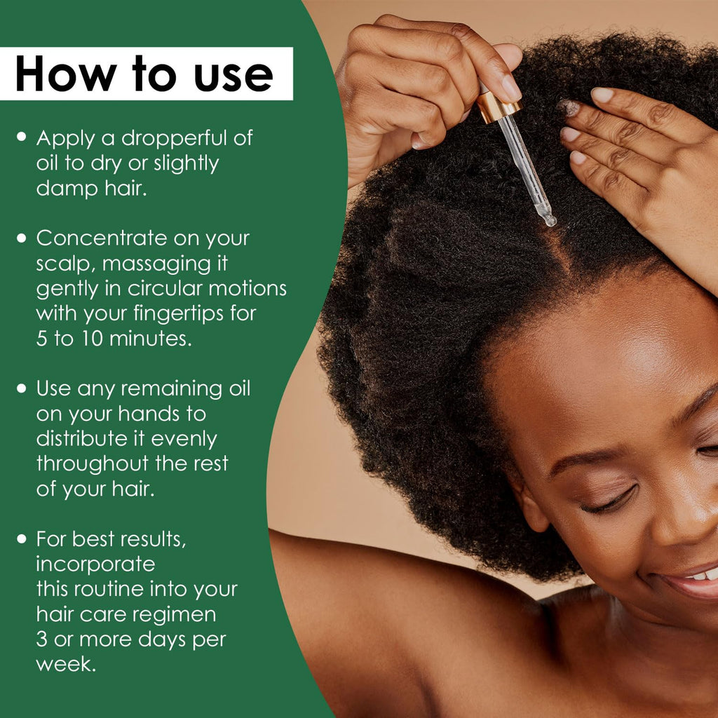 Seddy Hair Growth & Strengthening Oil with Caffeine, Rosemary & Biotin — 1.7 Fl Oz (Pack of 1)