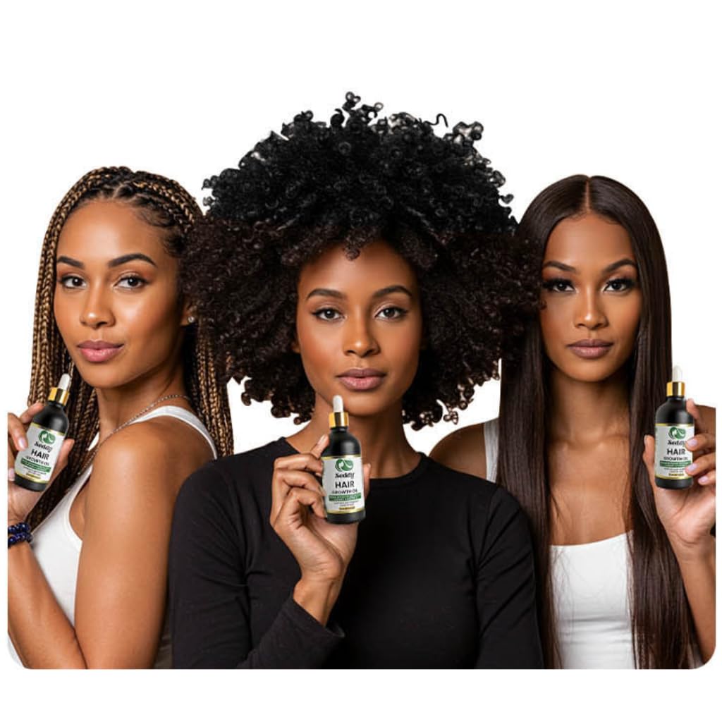 Seddy Hair Growth & Strengthening Oil with Caffeine, Rosemary & Biotin — 1.7 Fl Oz (Pack of 1)