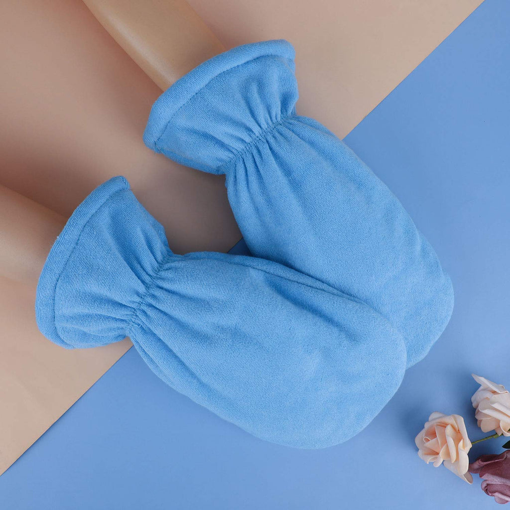 Segbeauty 4pcs Paraffin Wax Gloves – Heated Hand Spa Mittens, Blue