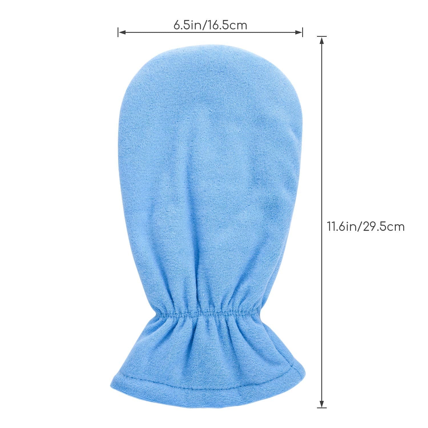 Segbeauty 4pcs Paraffin Wax Gloves – Heated Hand Spa Mittens, Blue