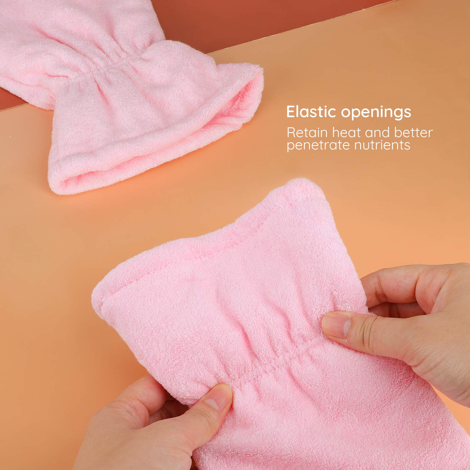 Segbeauty Thick Paraffin Wax Mitts – Heated Hand Spa Mitts for Women