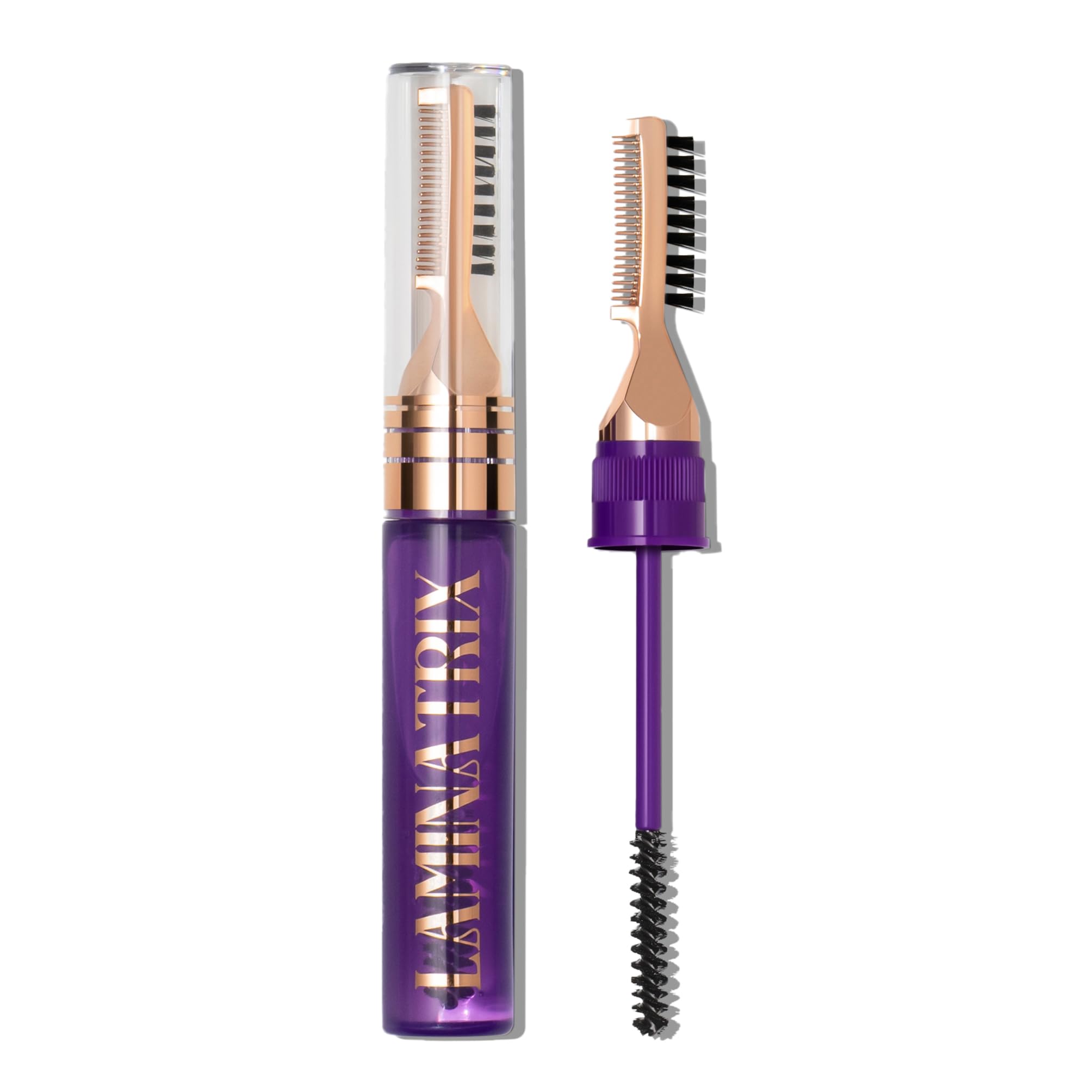 SELESTIA BEAUTY Laminatrix Clear Eyebrow Gel – Dual-Brush, Long-Lasting Laminated Look