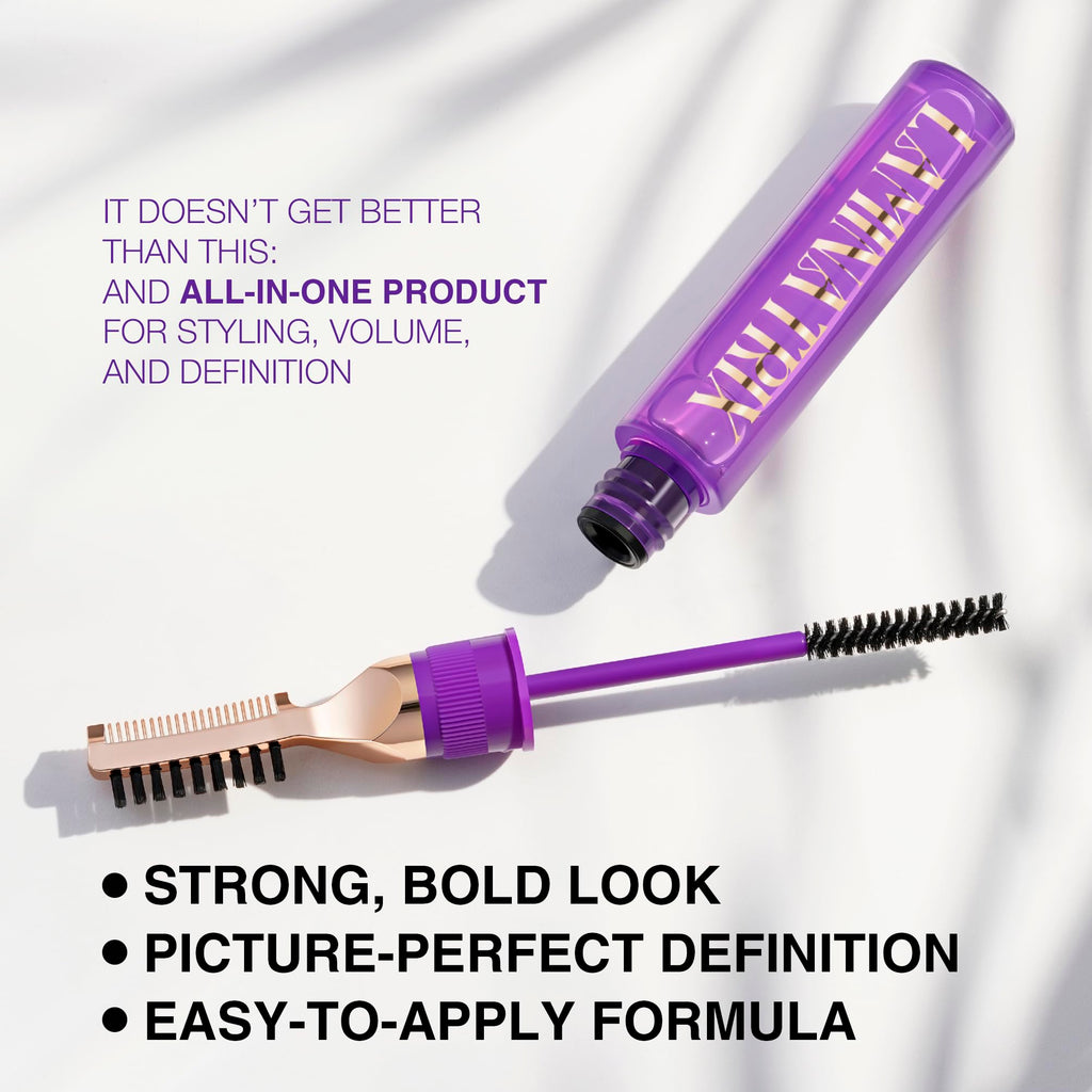 SELESTIA BEAUTY Laminatrix Clear Eyebrow Gel – Dual-Brush, Long-Lasting Laminated Look