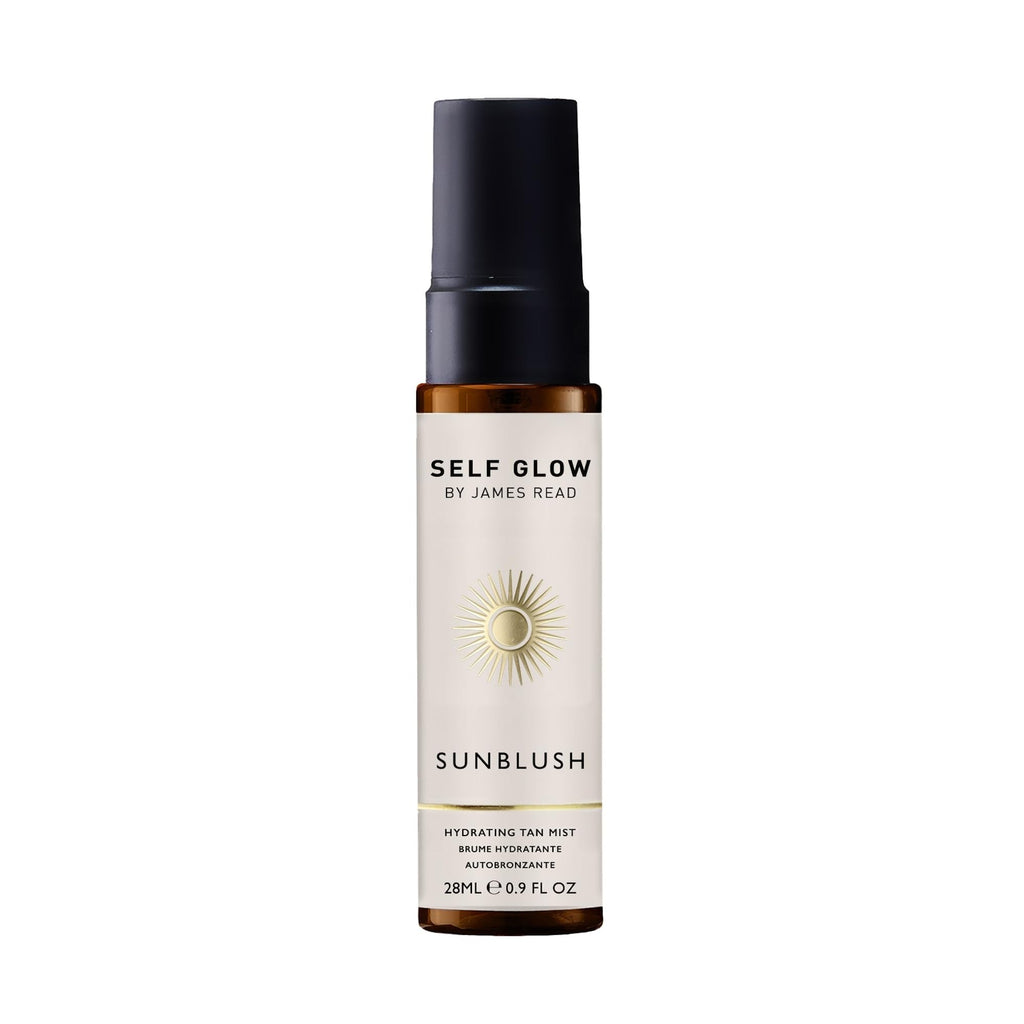 Self Glow by James Read Sunblush Hydrating Tan Mist Travel Size – Buildable Rosewater Glow