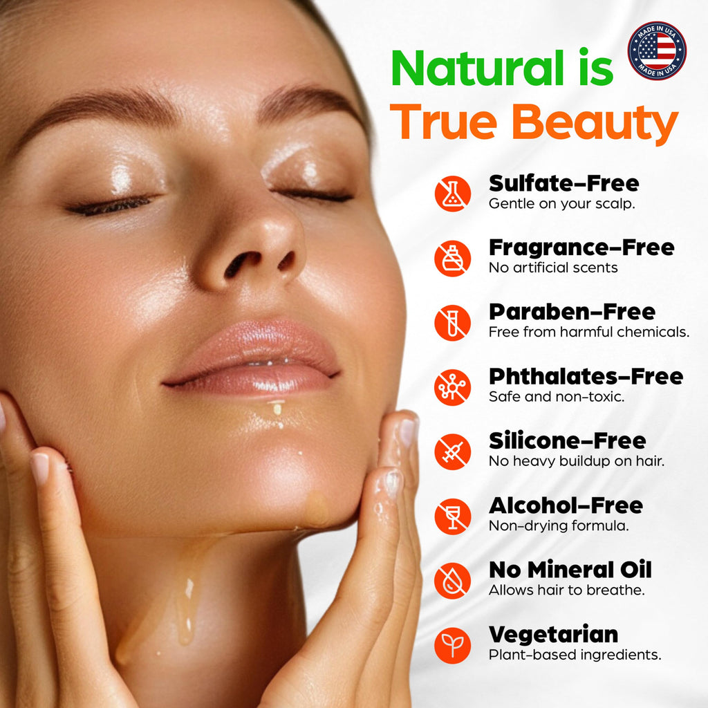 SELFWISE Organic Castor Oil – Face Moisturizer, Brow & Lash Conditioner, 4oz