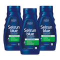 Selsun Blue Moisturizing Anti-Dandruff Shampoo with Aloe – 11 oz (1% Selenium Sulfide) Pack of 3