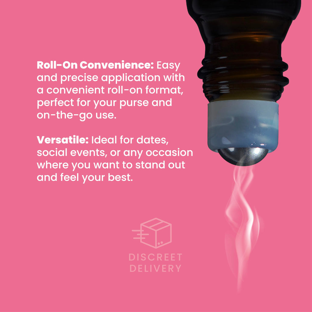 Sen Intimo Pheromones Parfum Roll-On for Women - Seduction Edition - Discreet, Long-Lasting 10ml