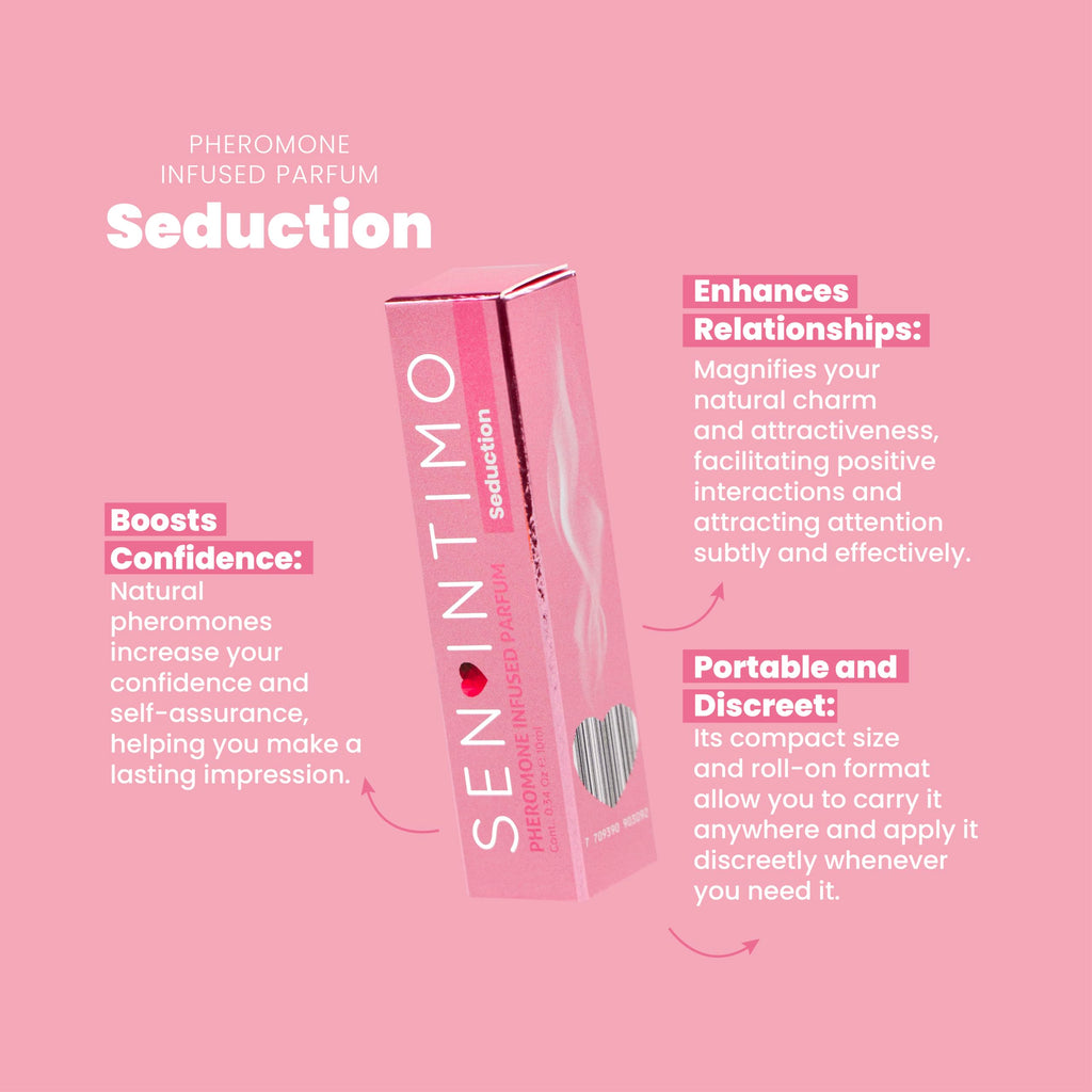 Sen Intimo Pheromones Parfum Roll-On for Women - Seduction Edition - Discreet, Long-Lasting 10ml