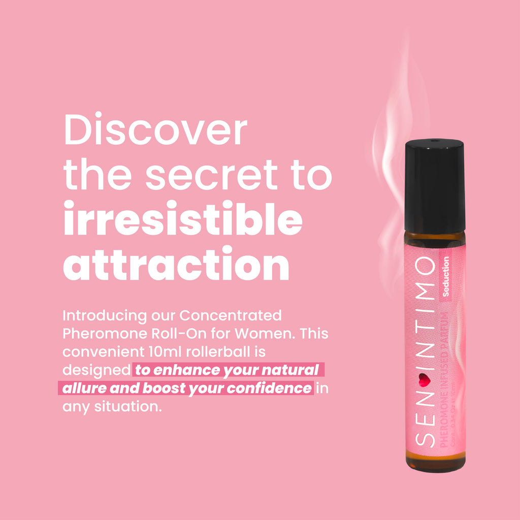 Sen Intimo Pheromones Parfum Roll-On for Women - Seduction Edition - Discreet, Long-Lasting 10ml