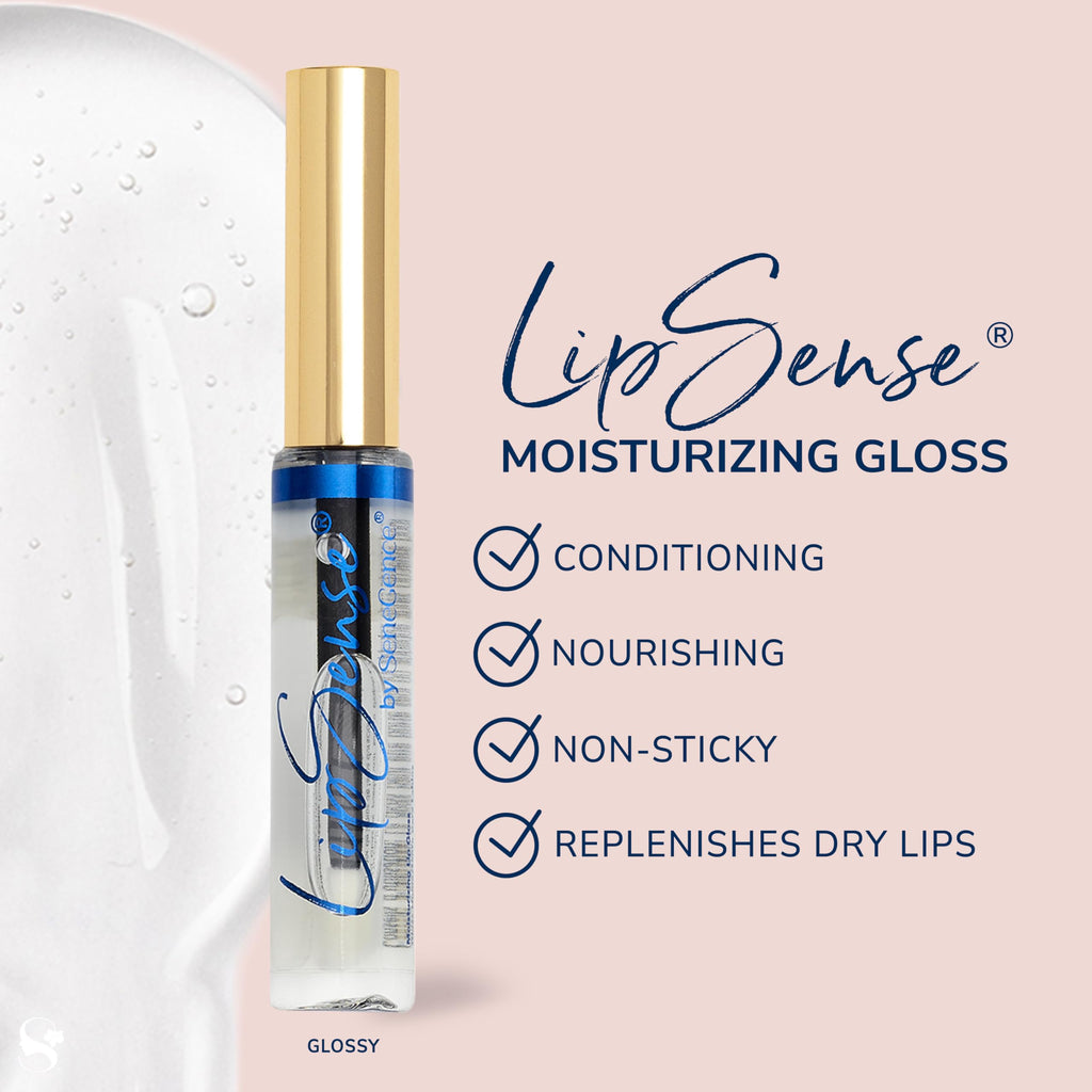 SeneGence LipSense Moisturizing Gloss – Hydrating Lip Gloss with Shea Butter & Vitamin E | Vegan & Paraben-Free