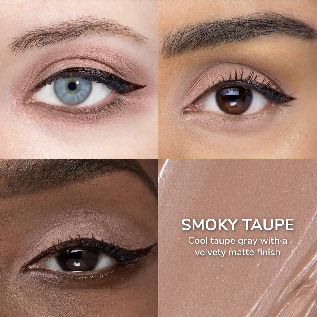 SeneGence ShadowSense EyeShadow Smoky Taupe – Cream-to-Powder, Waterproof