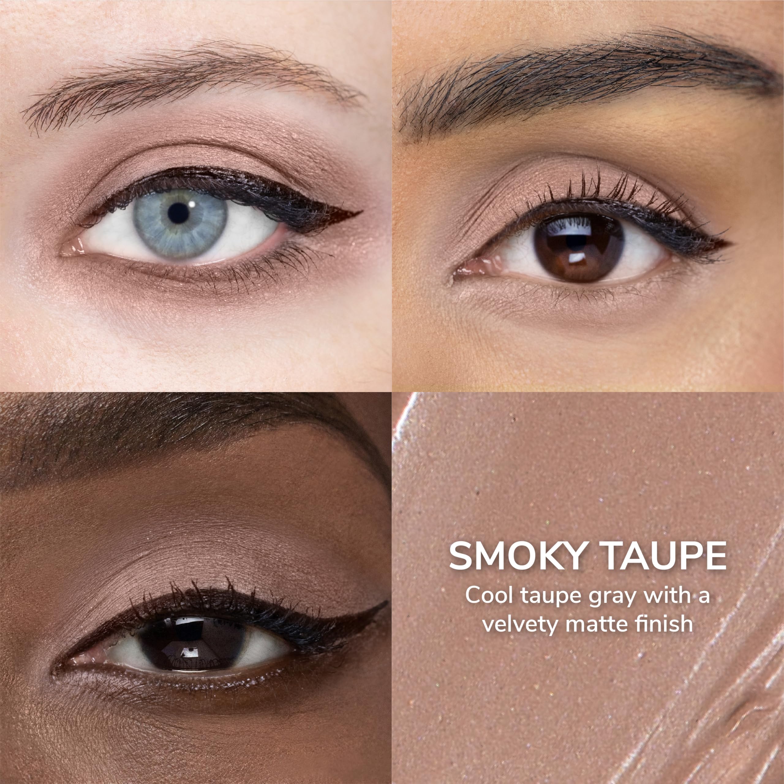 SeneGence ShadowSense EyeShadow Smoky Taupe – Cream-to-Powder, Waterproof