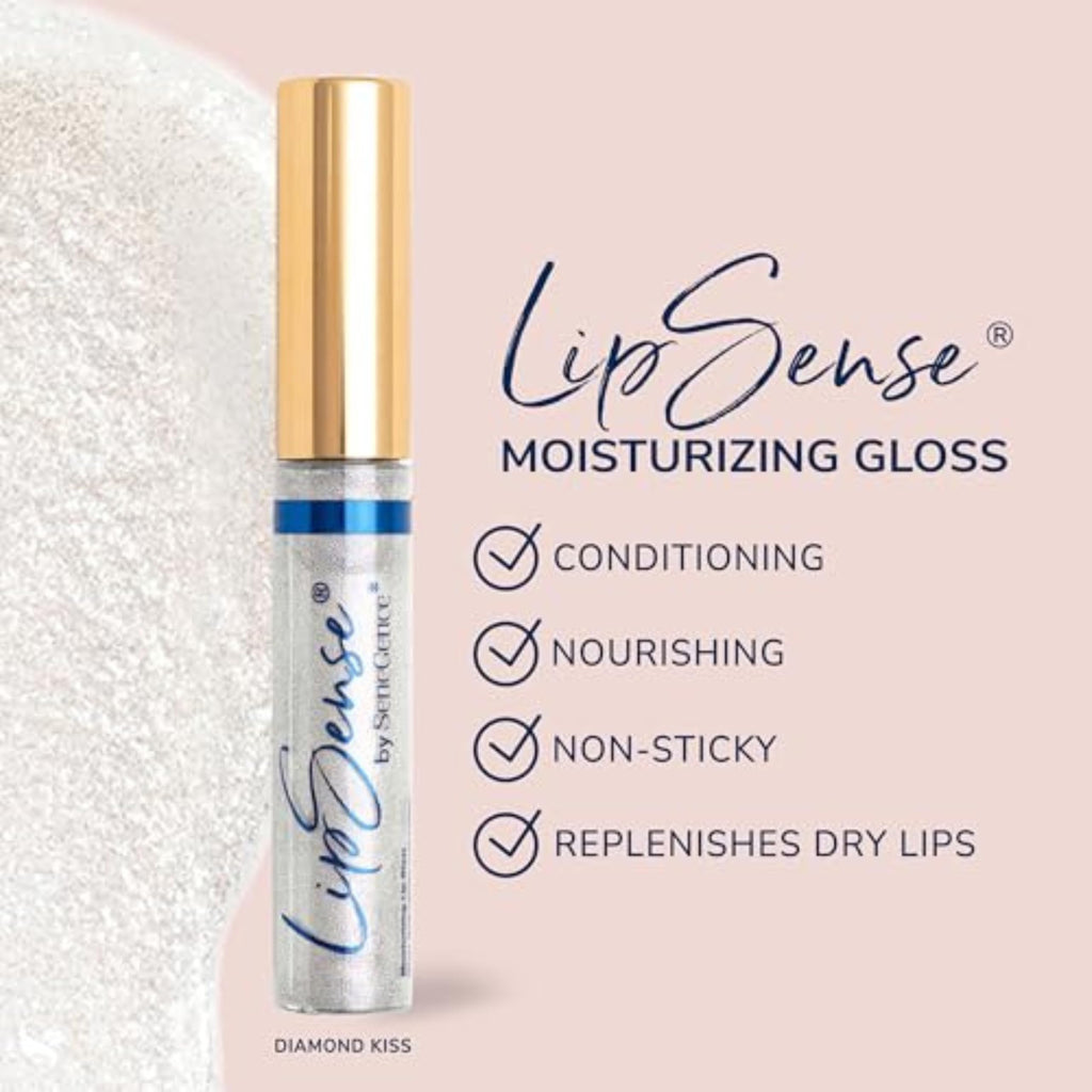 SeneGence LipSense Moisturizing Gloss – Hydration, Long-Lasting Wear, Shea Butter & Vitamin E | Vegan & Paraben-Free