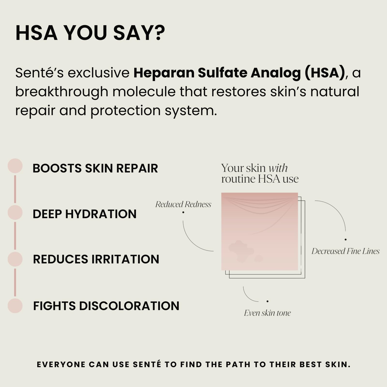 Sente Cysteamine HSA Pigment and Tone Corrector | Dark Spot Reduction & Even Skin Tone | 1.7 Fl Oz