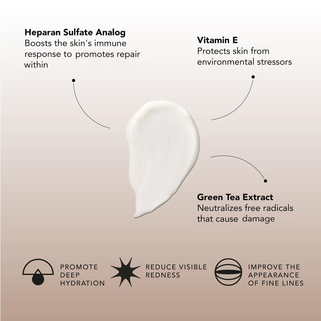 Sente Dermal Repair Facial Cream | Hydration & Soothing for Rosacea & Sensitive Skin