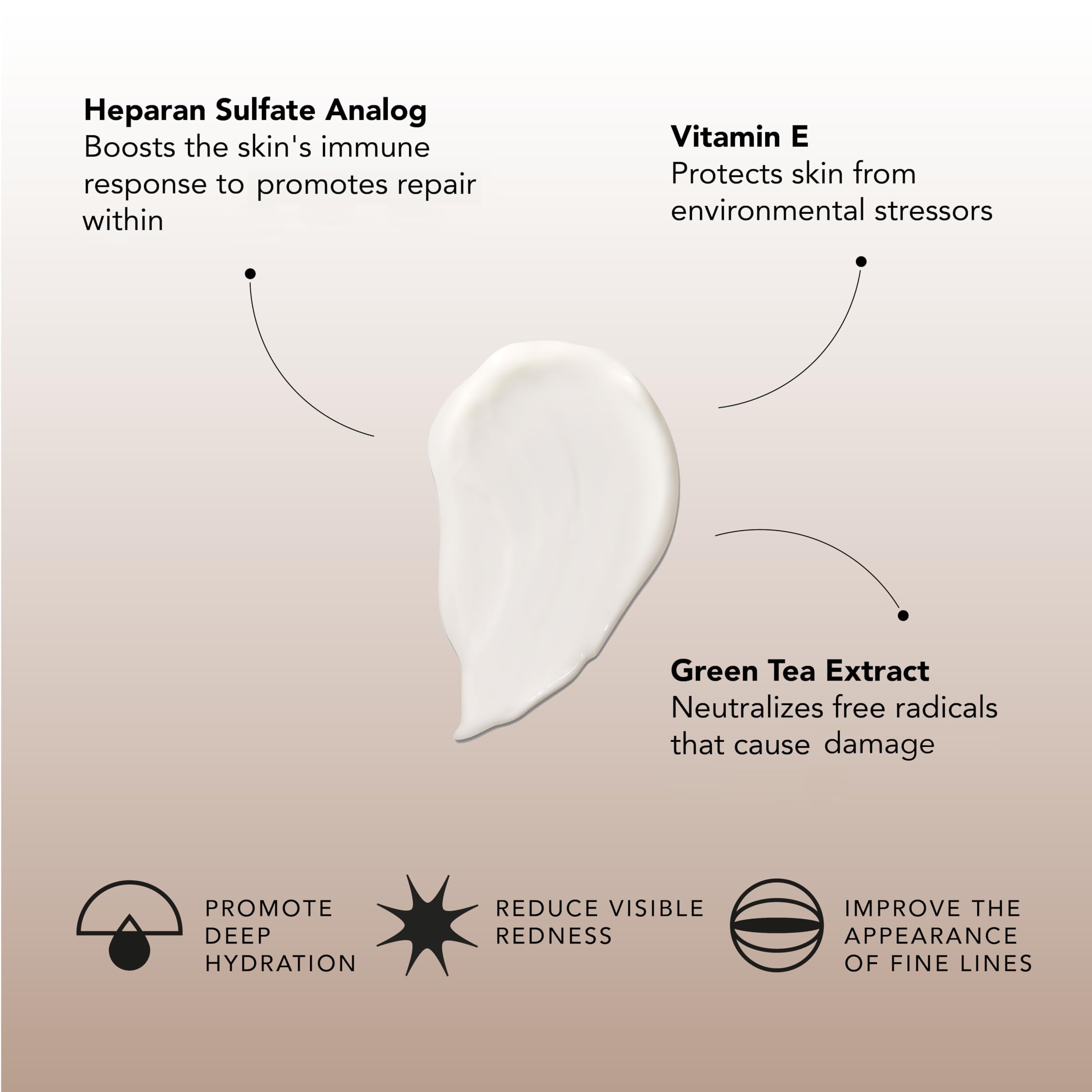 Sente Dermal Repair Facial Cream | Hydration & Soothing for Rosacea & Sensitive Skin