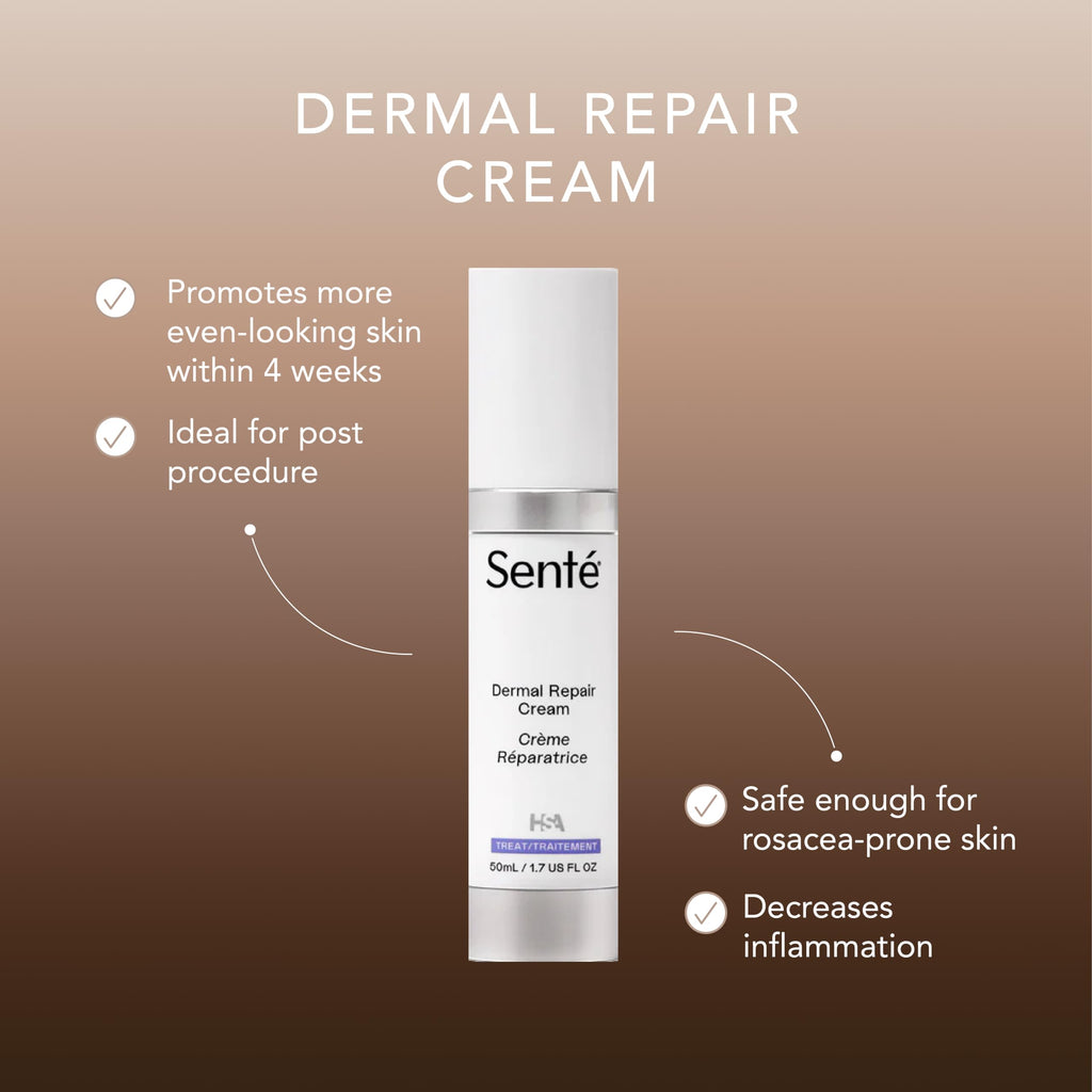 Sente Dermal Repair Facial Cream | Hydration & Soothing for Rosacea & Sensitive Skin