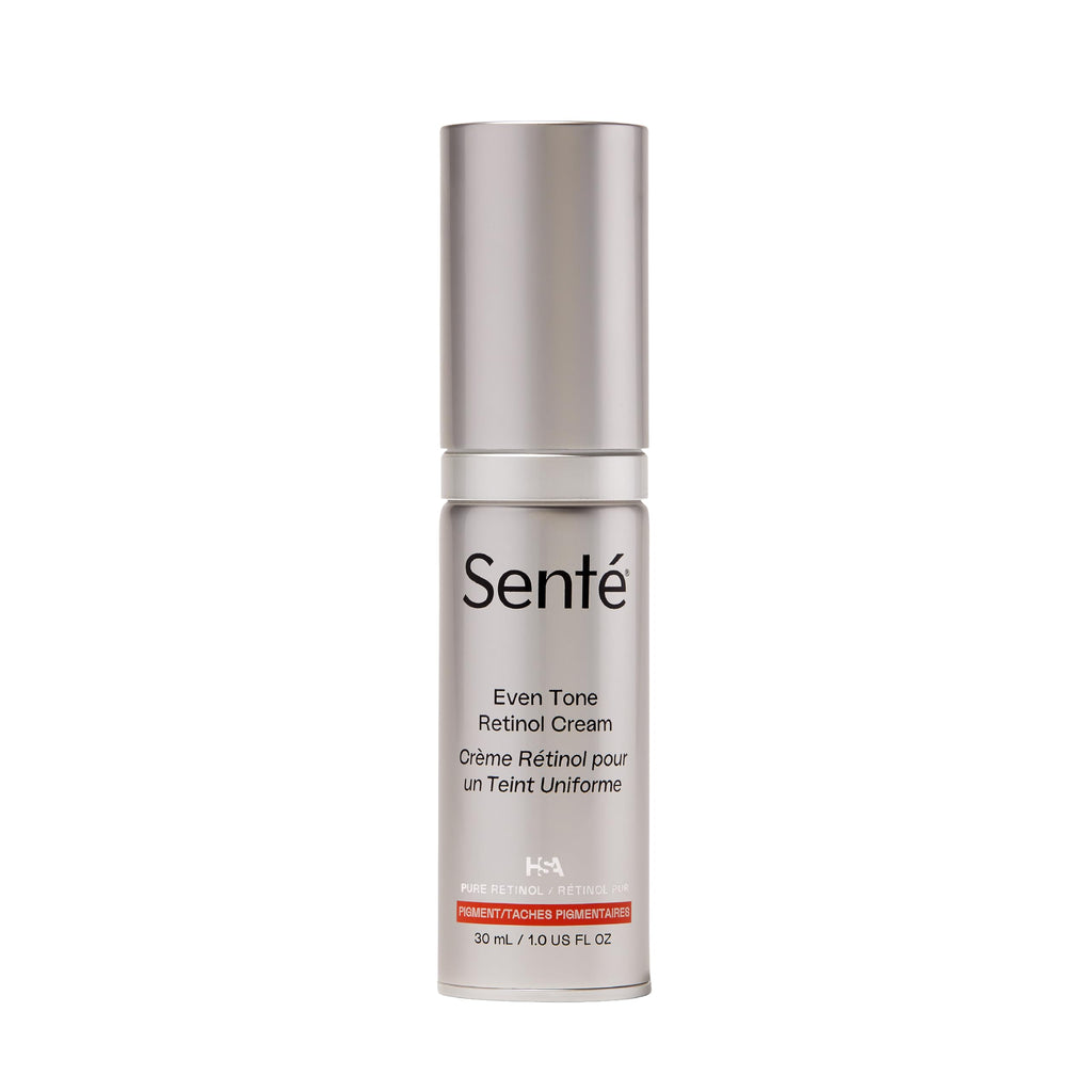 Senté Even Tone Retinol Cream – 0.5% Retinol with HSA & Skin-Firming DSA, 1 oz