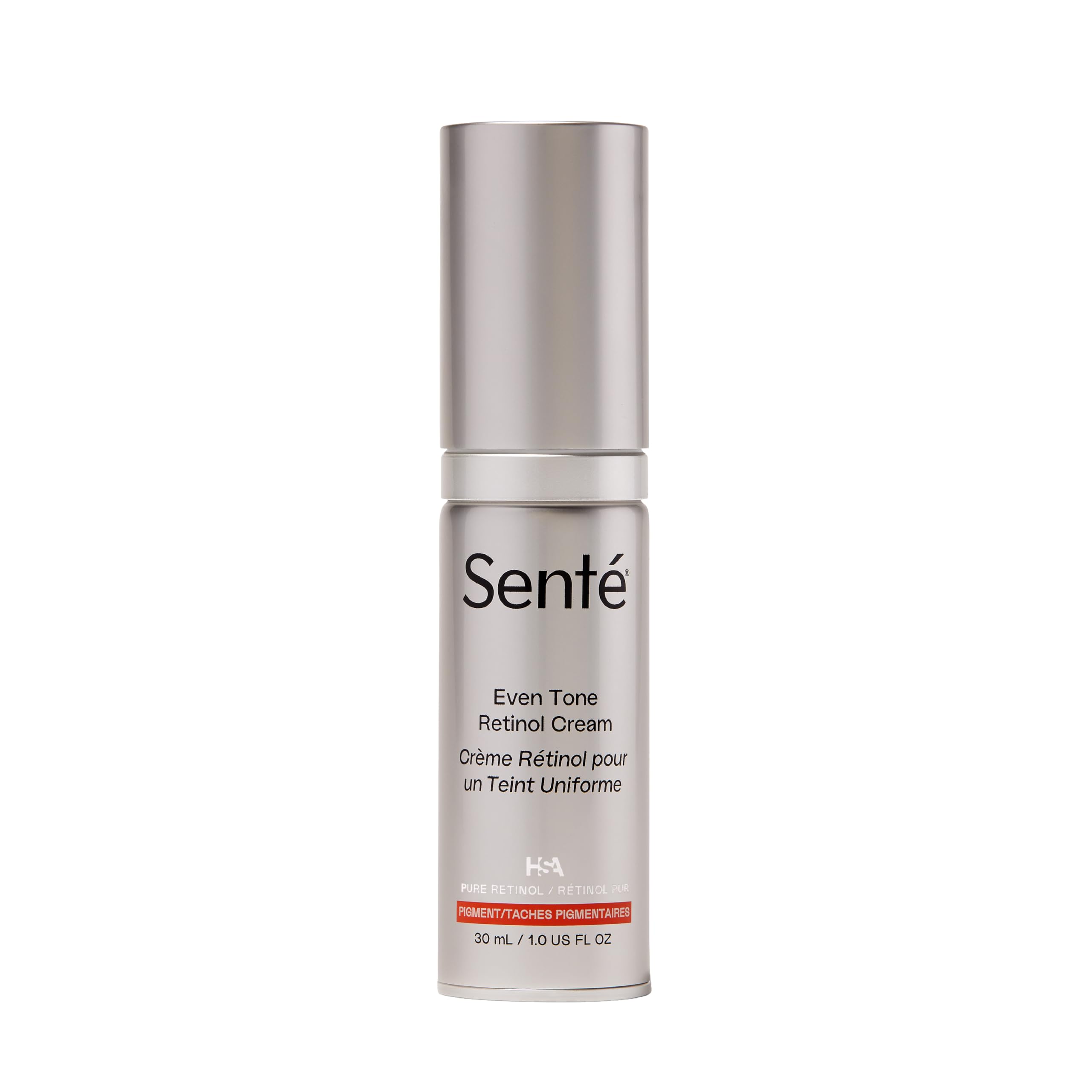 Senté Even Tone Retinol Cream – 0.5% Retinol with HSA & Skin-Firming DSA, 1 oz