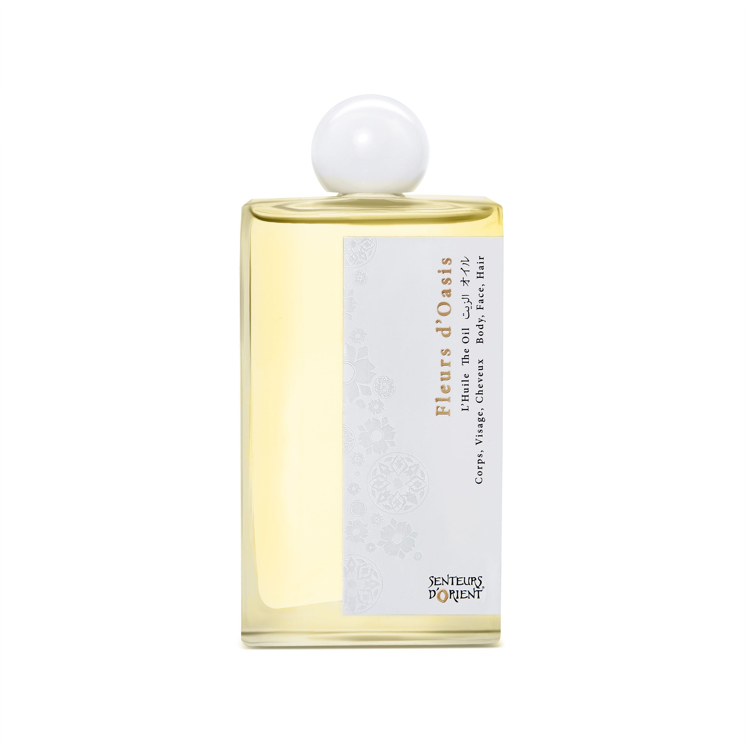 Senteurs d'Orient Fleurs d'Oasis Multi-Purpose Oil for Body, Hair & Face – 2.53 Fl Oz