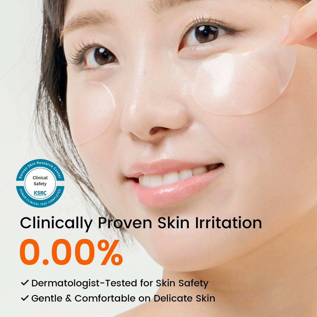SEONGLOW Caffeine Under Eye Patches – 30 Pairs | Brighten & Hydrate