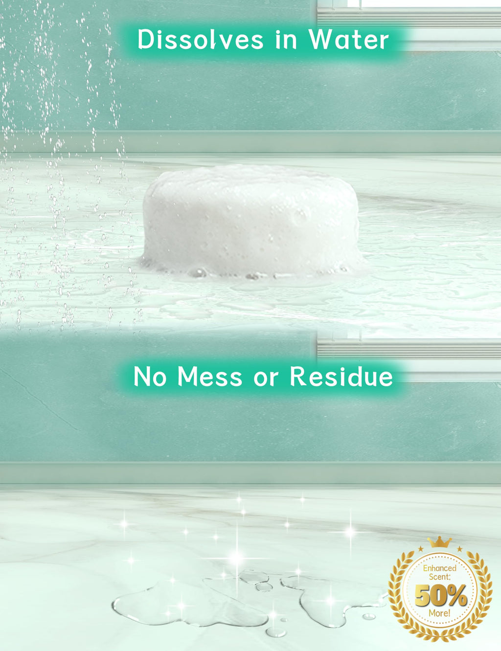 SEONNIX Shower Steamers Aromatherapy 15 Pack – Menthol & Eucalyptus