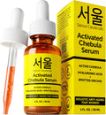 SeoulCeuticals Chebula Active Serum for Face – Hyaluronic Acid + Spotted Orchid, 1oz