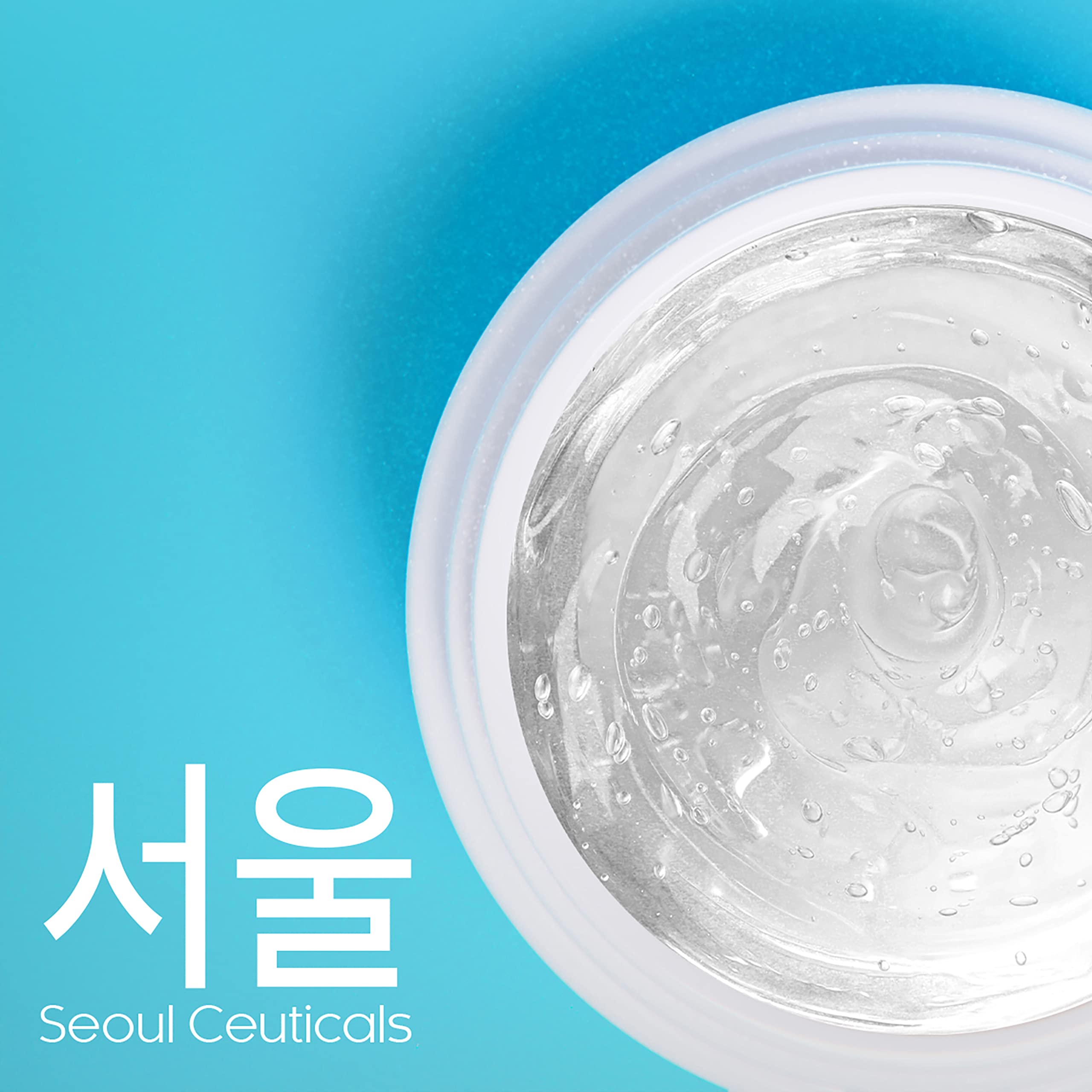 SeoulCeuticals Korean Skin Care Hyaluronic Acid Jelly Mask – Rice Bran, Vitamin B5, Rosehip (2 oz)