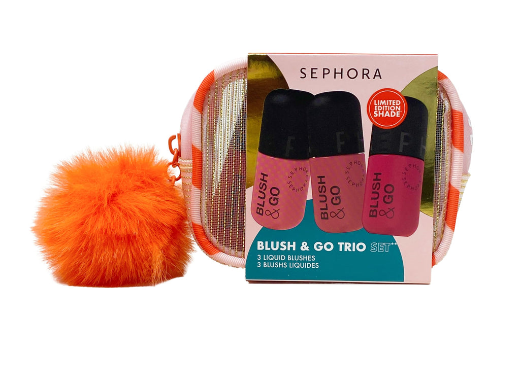 Sephora Collection Blush & Go Trio Set – 1 On Point, 2 On the Go, 7 On Trend (.23 Fl Oz each)