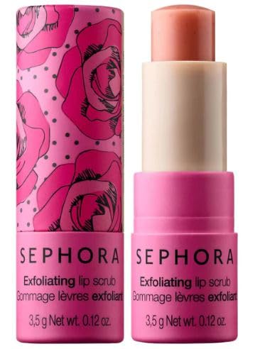 SEPHORA COLLECTION Clean Lip Balm & Scrub Rose – 95% Natural Lip Care