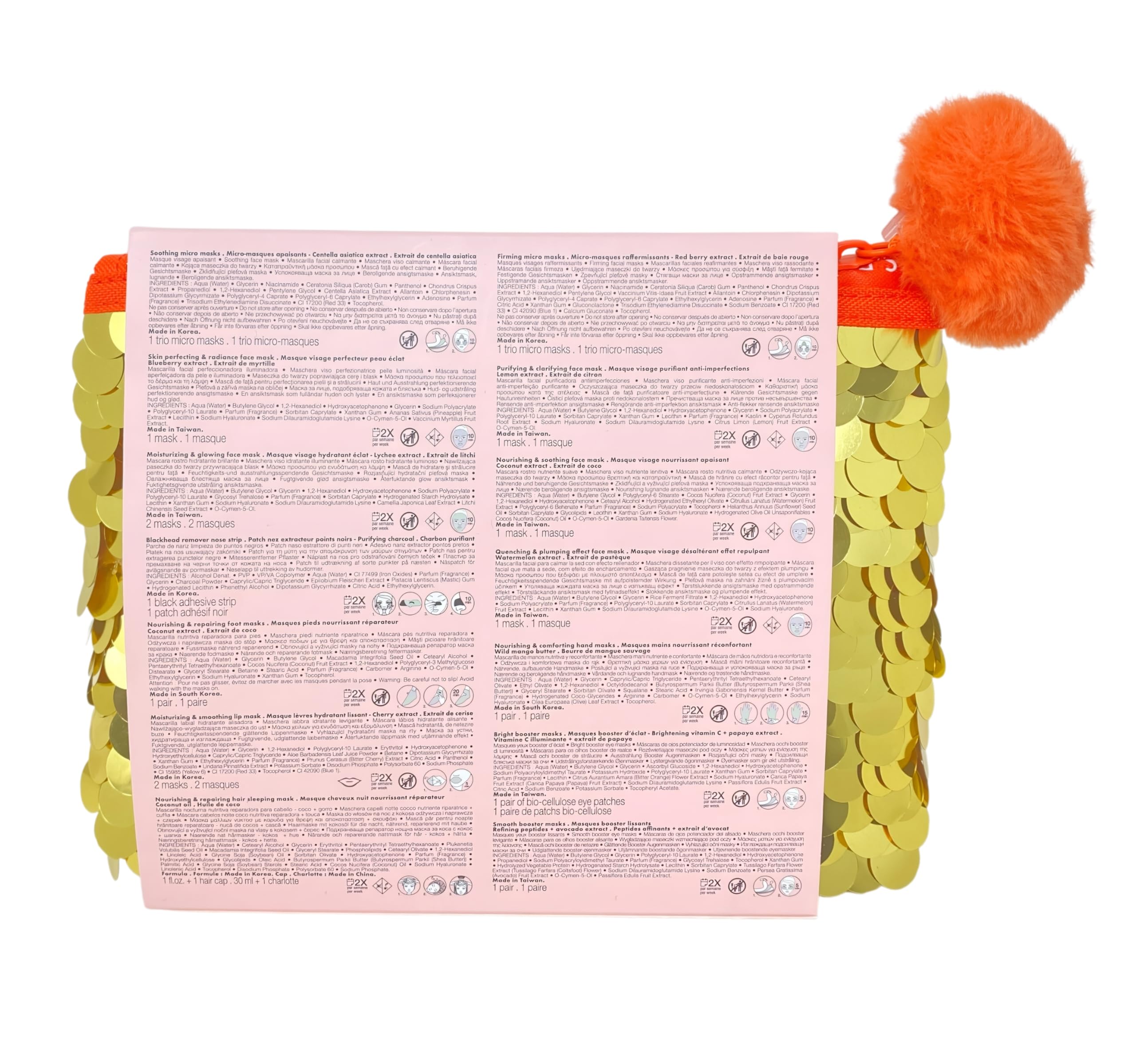 SEPHORA Collection Holy Sheet! 20-Piece Mask Set – Complete Face to Toe Mask Kit