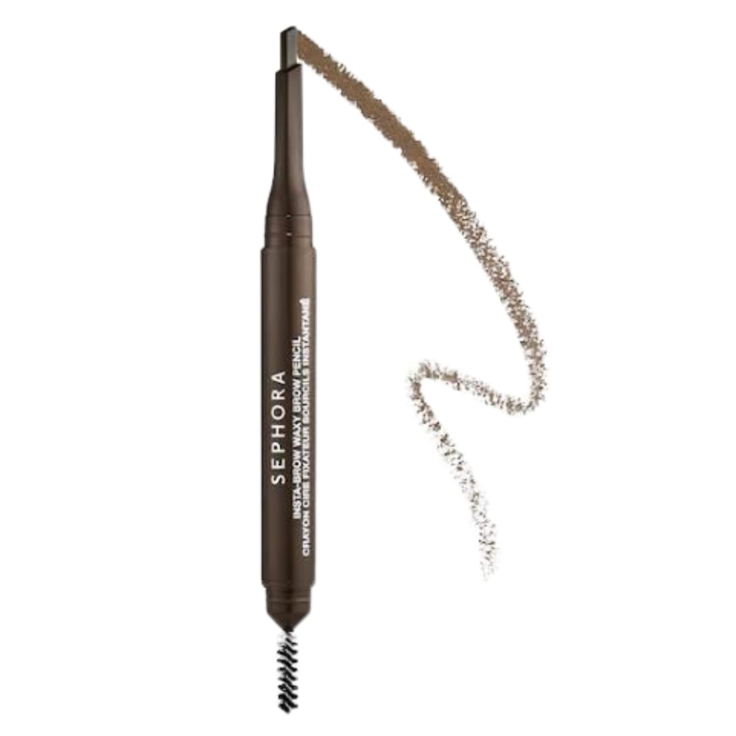 SEPHORA COLLECTION Insta-Brow Waxy Brow Pencil 04 Midnight Brown – Buildable Tint & All-Day Shape