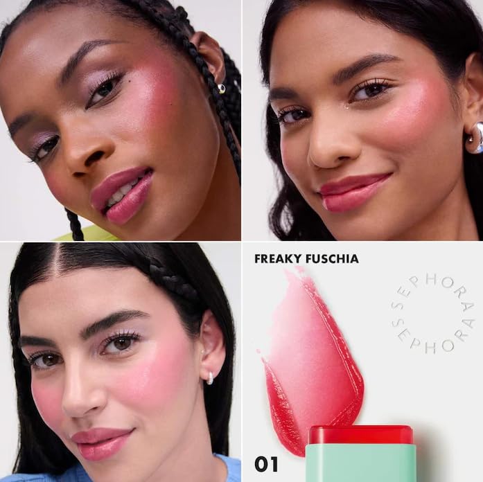 SEPHORA COLLECTION Color Twister Color-Changing Oil-in-Stick for Lip + Cheek – Freaky Fuchsia